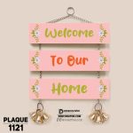 DDecorator Welcome To Our Home Wall Hanging Wall Plaque Home Decoration Wall Decoration For Wall And Door - PLAQUE1121
