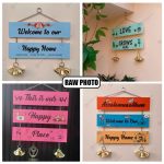 DDecorator Happy Home Wall Hanging Wall Plaque Home Decoration Wall Decoration For Wall And Door - PLAQUE1061 - Image 4