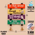 DDecorator In This House Wall Plaque Wall Hanging Home Decoration Wall Decoration For Wall And Door - PLAQUE1001 - Image 2