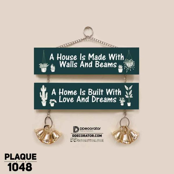 DDecorator Welcome House Wall Hanging Wall Plaque Home Decoration Wall Decoration For Wall And Door - PLAQUE1048