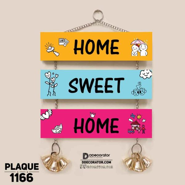 DDecorator Home Sweet Home Wall Hanging Wall Plaque Home Decoration Wall Decoration For Wall And Door - PLAQUE1166