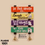 DDecorator In This House Wall Plaque Wall Hanging Home Decoration Wall Decoration For Wall And Door - PLAQUE1001