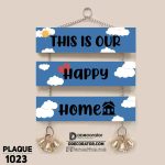 DDecorator This Is Our Happy Home Wall Plaque Wall Hanging Home Decoration Wall Decoration For Wall And Door - PLAQUE1023