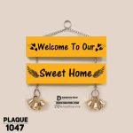 DDecorator Welcome Sweet Home Wall Hanging Wall Plaque Home Decoration Wall Decoration For Wall And Door - PLAQUE1047