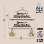 DDecorator Happy Home Wall Hanging Wall Plaque Home Decoration Wall Decoration For Wall And Door - PLAQUE1061 - Image 2