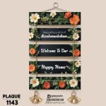 DDecorator Assalamualaikum Welcome Home Wall Hanging Wall Plaque Home Decoration Wall Decoration For Wall And Door - PLAQUE1143